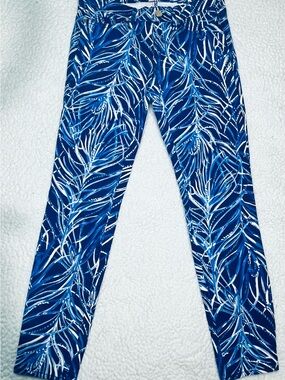 Lilly Pulitzer Blue & White Print pants